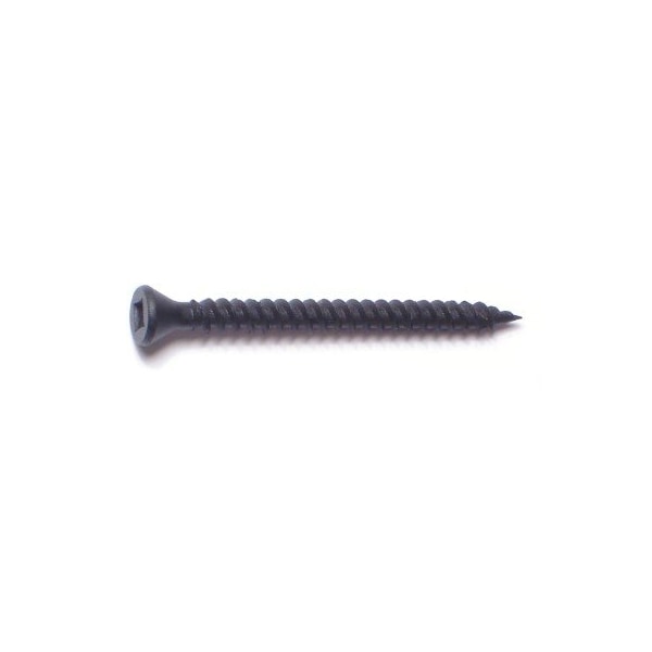 Buildright Drywall Screw, #6 x 1-5/8 in, Steel, Trim Head Square Drive, 5000 PK 09181 - main